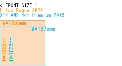 #Hilux Rogue 2022- + XT4 AWD 4dr Premium 2018-